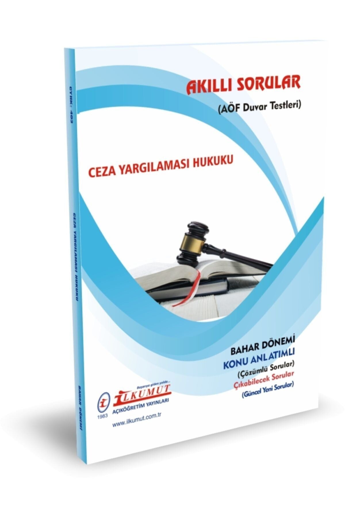 İlkumut Yayınları - Ceza Yargılaması Hukuku - (Konu Anlatımlı ve Çözümlü Sorular) kitap kapağı