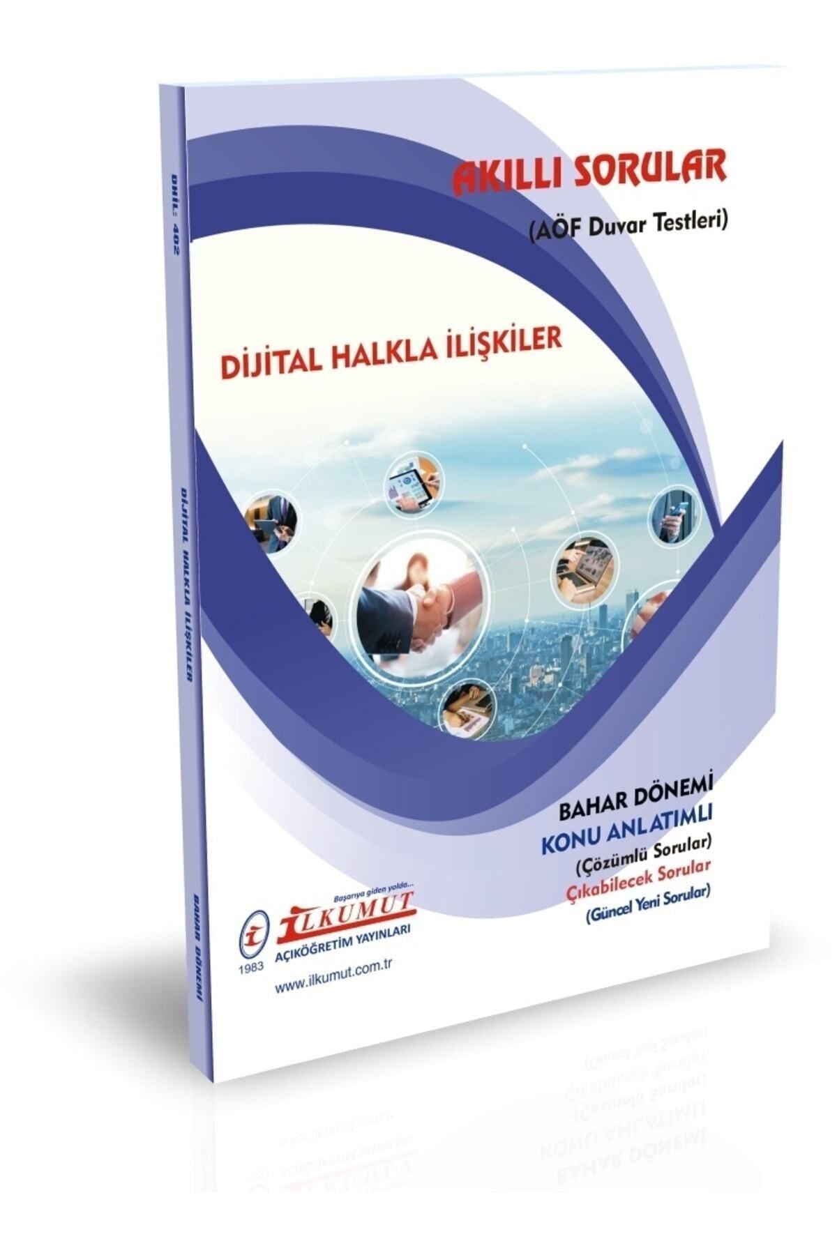 İlkumut Yayınları - Dijital Halkla İlişkiler (Konu Anlatımlı ve Çözümlü Sorular) kitap kapağı
