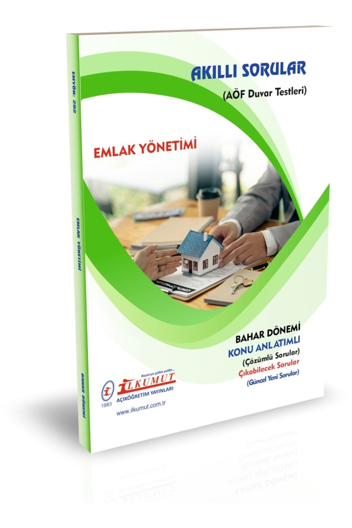 İlkumut Yayınları - Emlak Yönetimi - (Konu Anlatımlı ve Çözümlü Sorular) kitap kapağı