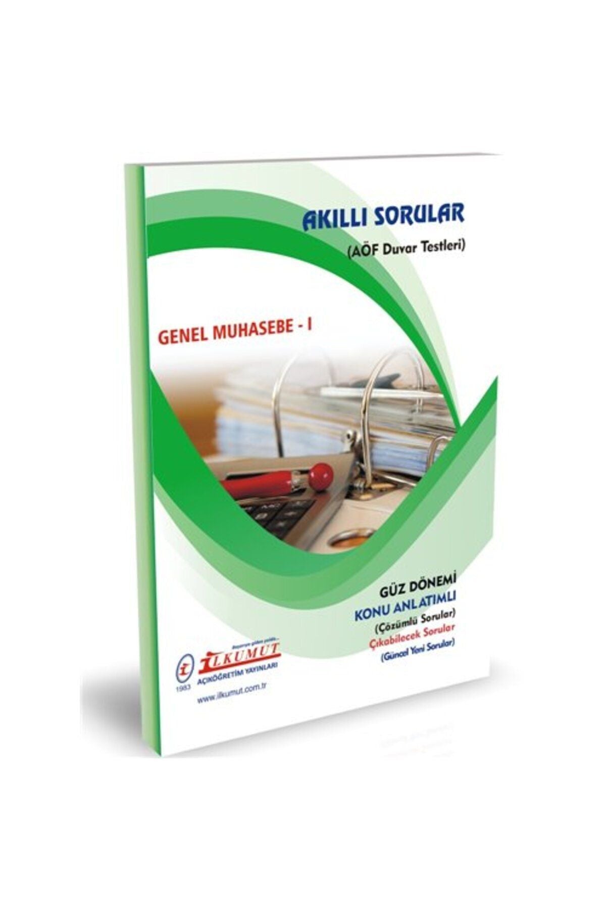 İlkumut Yayınları - Genel Muhasebe - I - (Konu Anlatımlı ve Çözümlü Sorular) kitap kapağı