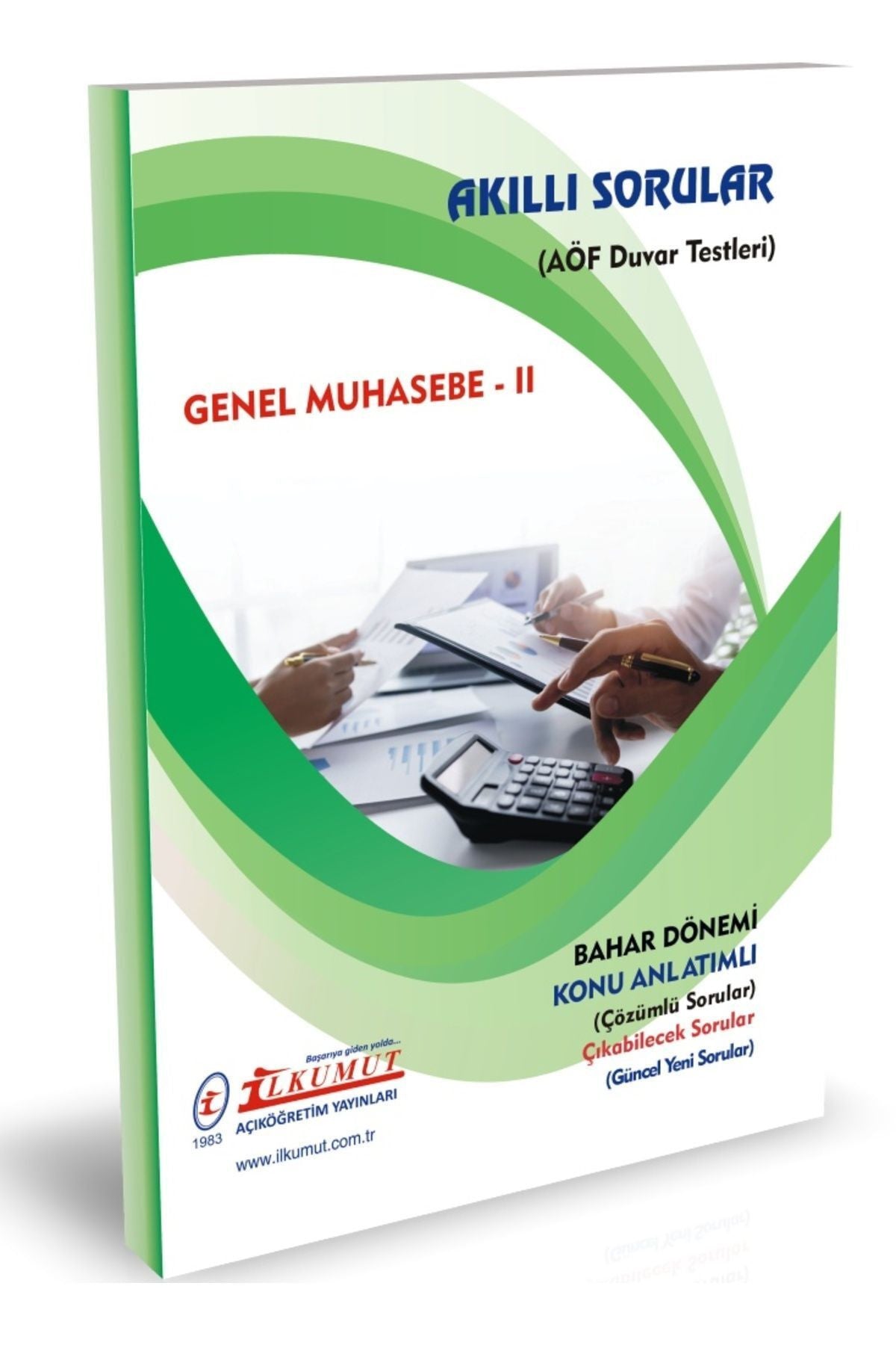 İlkumut Yayınları - Genel Muhasebe - II (Konu Anlatımlı ve Çözümlü Sorular) kitap kapağı