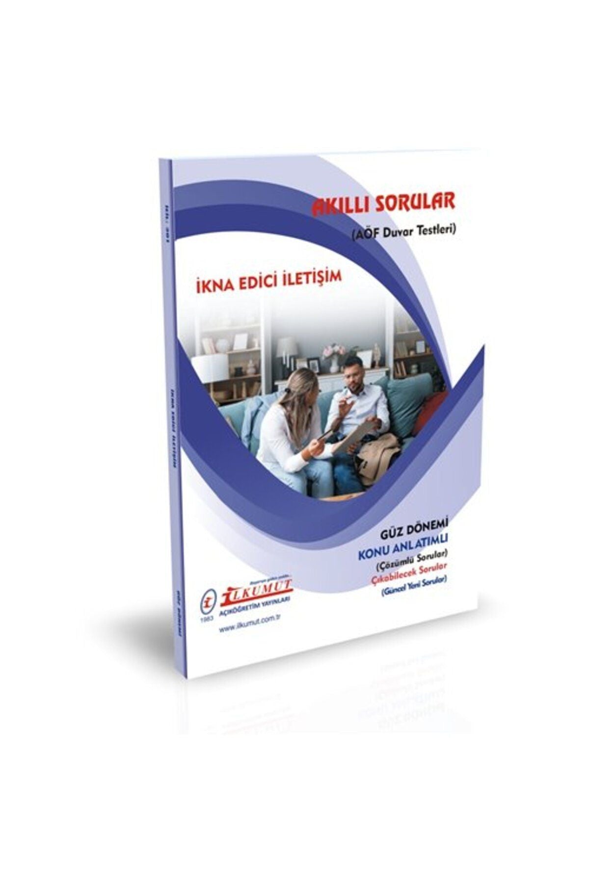 İlkumut Yayınları - İkna Edici İletişimi - (Konu Anlatımlı ve Çözümlü Sorular) kitap kapağı