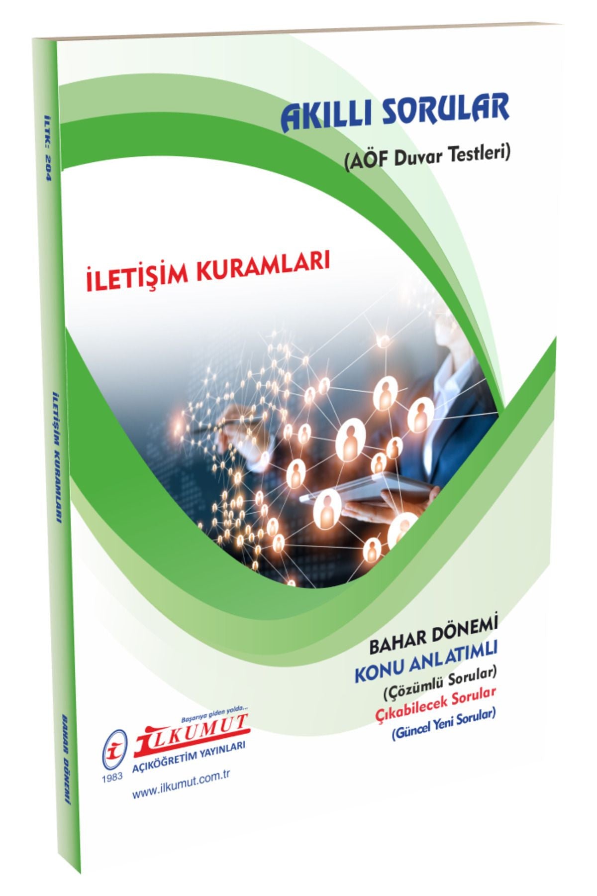 İlkumut Yayınları - İletişim Araştırmaları - (Konu Anlatımlı ve Çözümlü Sorular) kitap kapağı