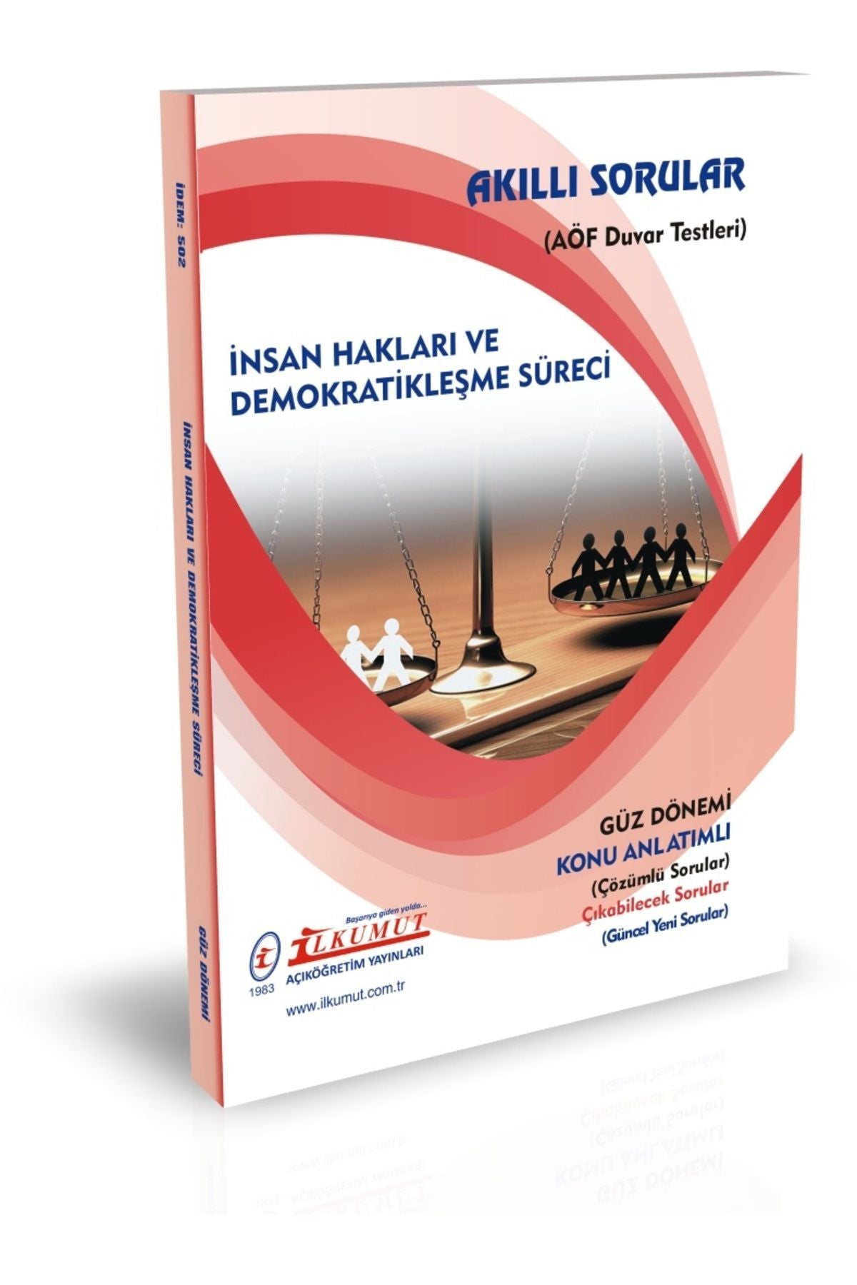 İlkumut Yayınları - İnsan Hakları ve Demokratikleşme Süreci (Konu Anlatımlı ve Çözümlü Sorular) kitap kapağı