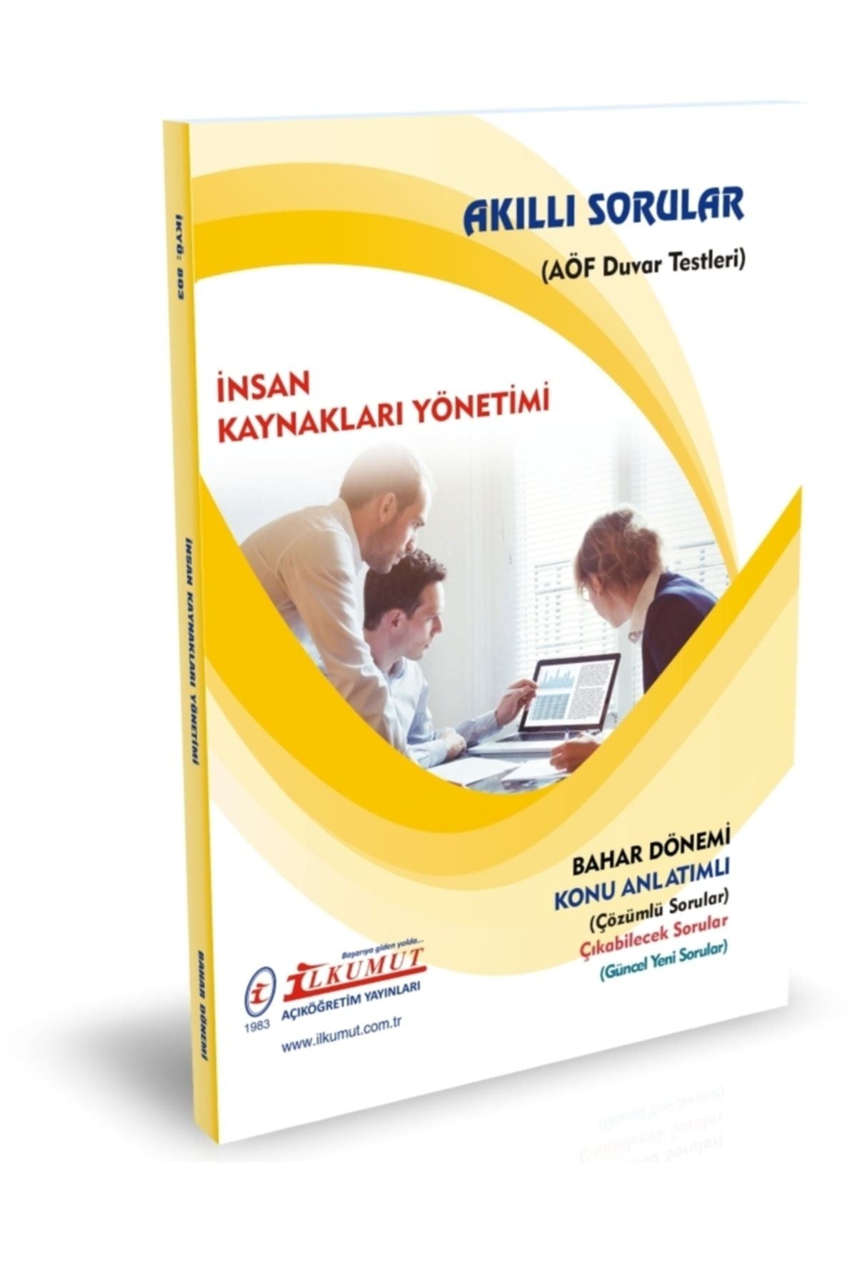 İlkumut Yayınları - İnsan Kaynakları Yönetimi (Konu Anlatımlı ve Çözümlü Sorular) kitap kapağı