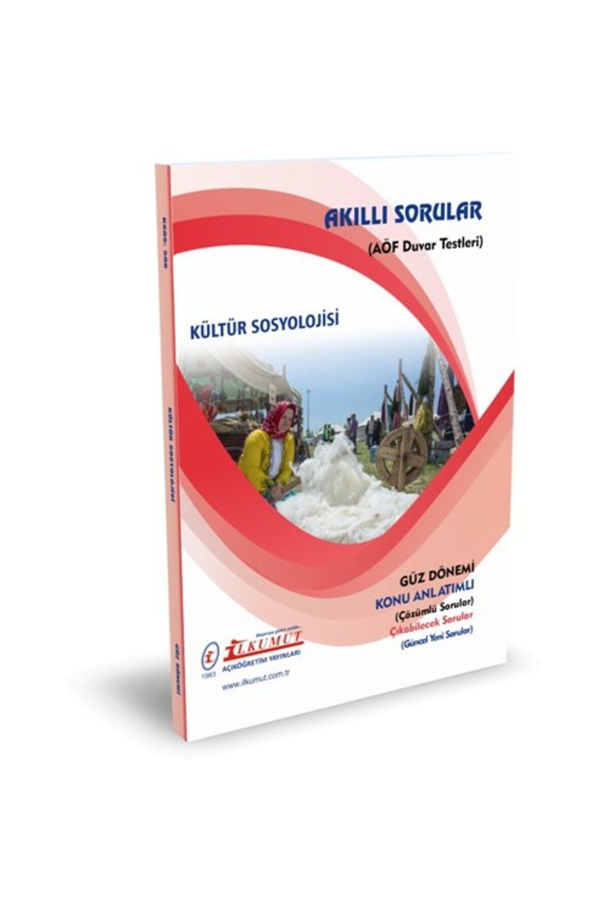 İlkumut Yayınları - Kültür Sosyolojisi - (Konu Anlatımlı ve Çözümlü Sorular) kitap kapağı