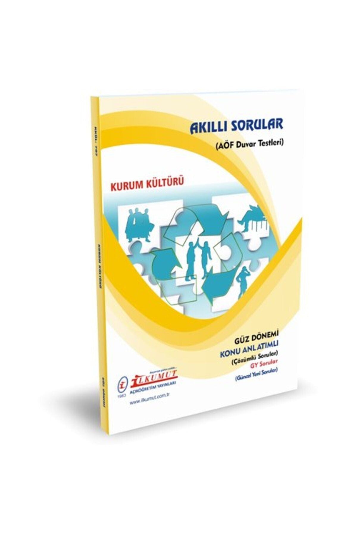 İlkumut Yayınları - Kurum Kültürü - (Konu Anlatımlı ve Çözümlü Sorular) kitap kapağı