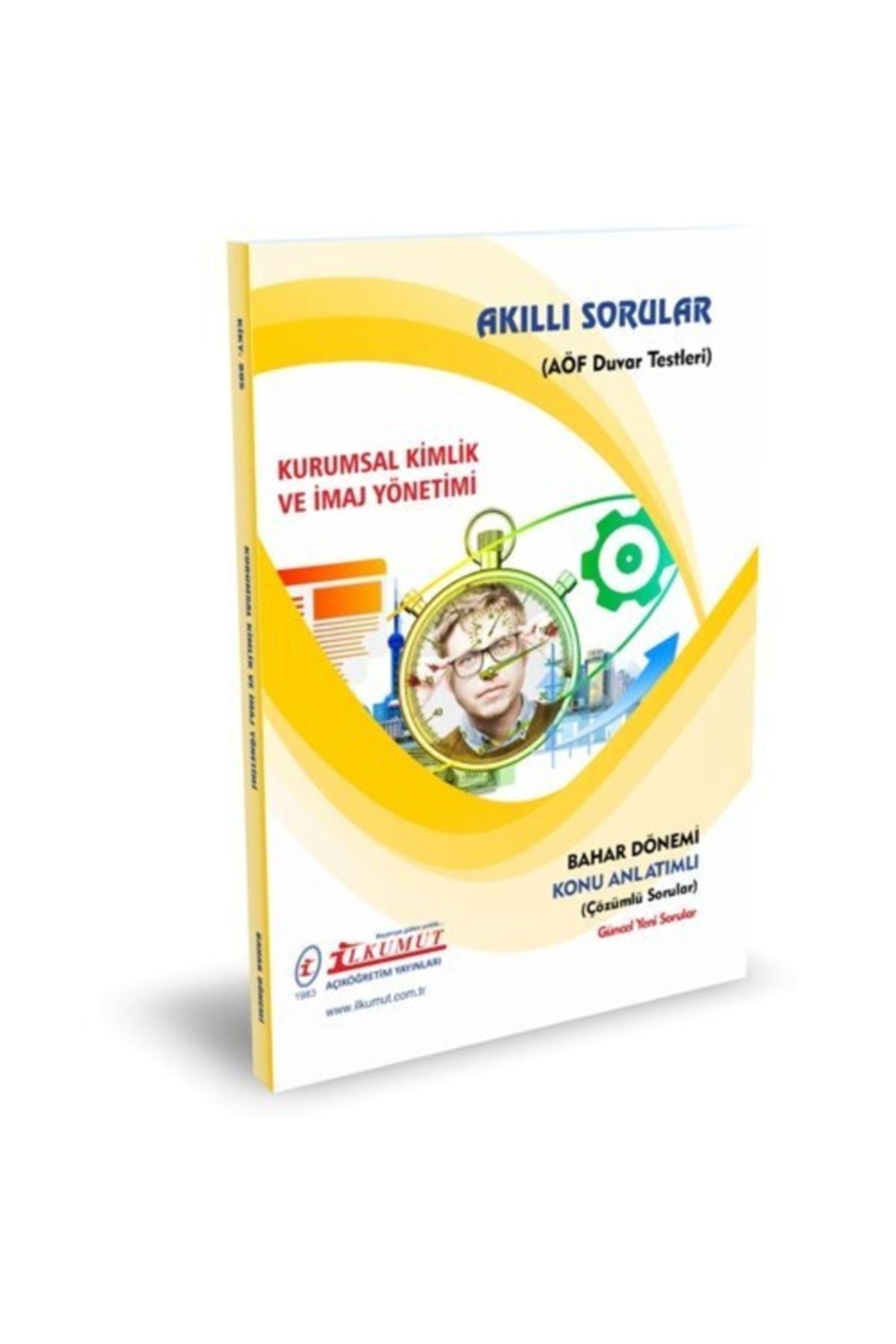 İlkumut Yayınları - Kurumsal Kimlik ve İmaj Yönetimi - (Konu Anlatımlı ve Çözümlü Sorular) kitap kapağı