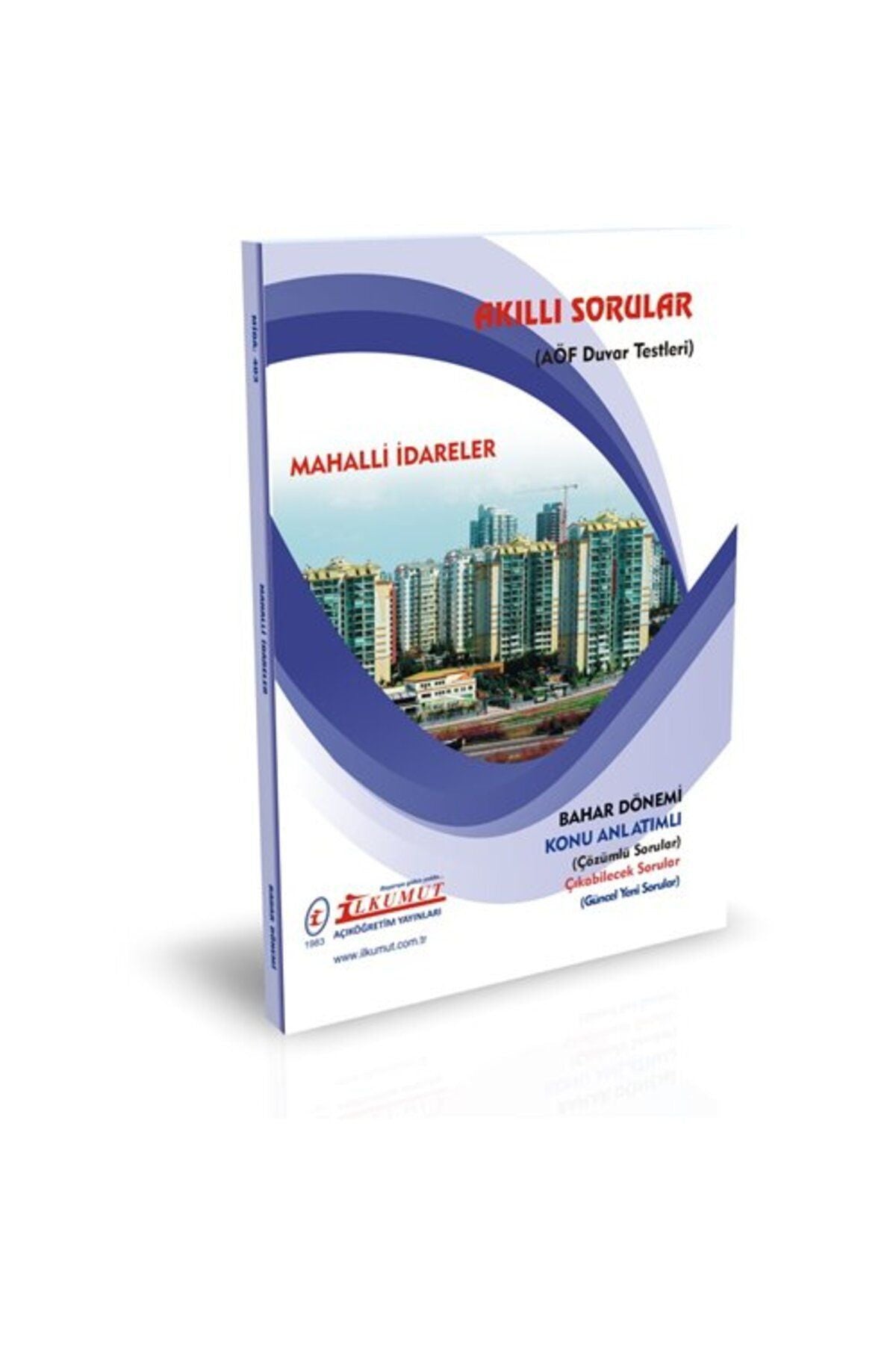 İlkumut Yayınları - Mahalli İdareler - (Konu Anlatımlı ve Çözümlü Sorular) kitap kapağı