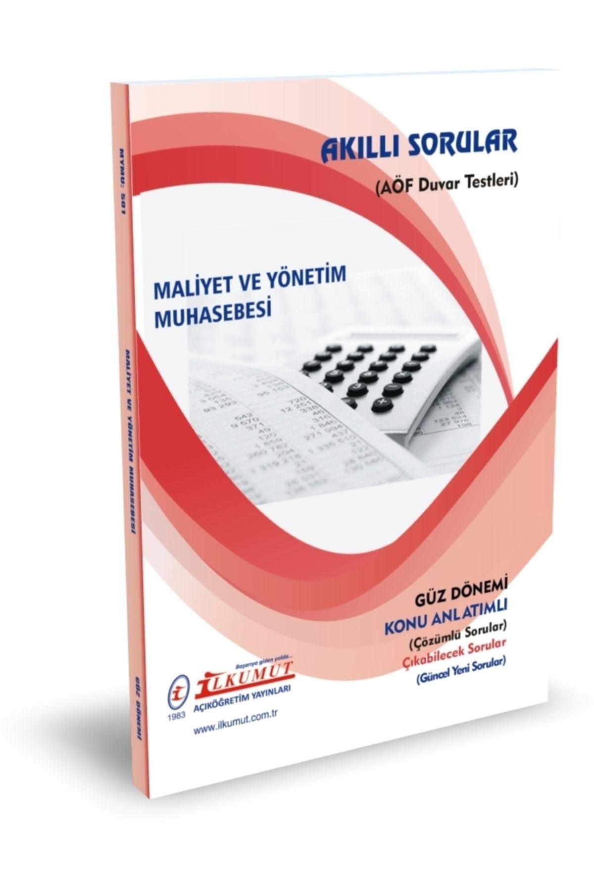 İlkumut Yayınları - Maliyet ve Yönetim Muhasebesi - (Konu Anlatımlı ve Çözümlü Sorular) kitap kapağı