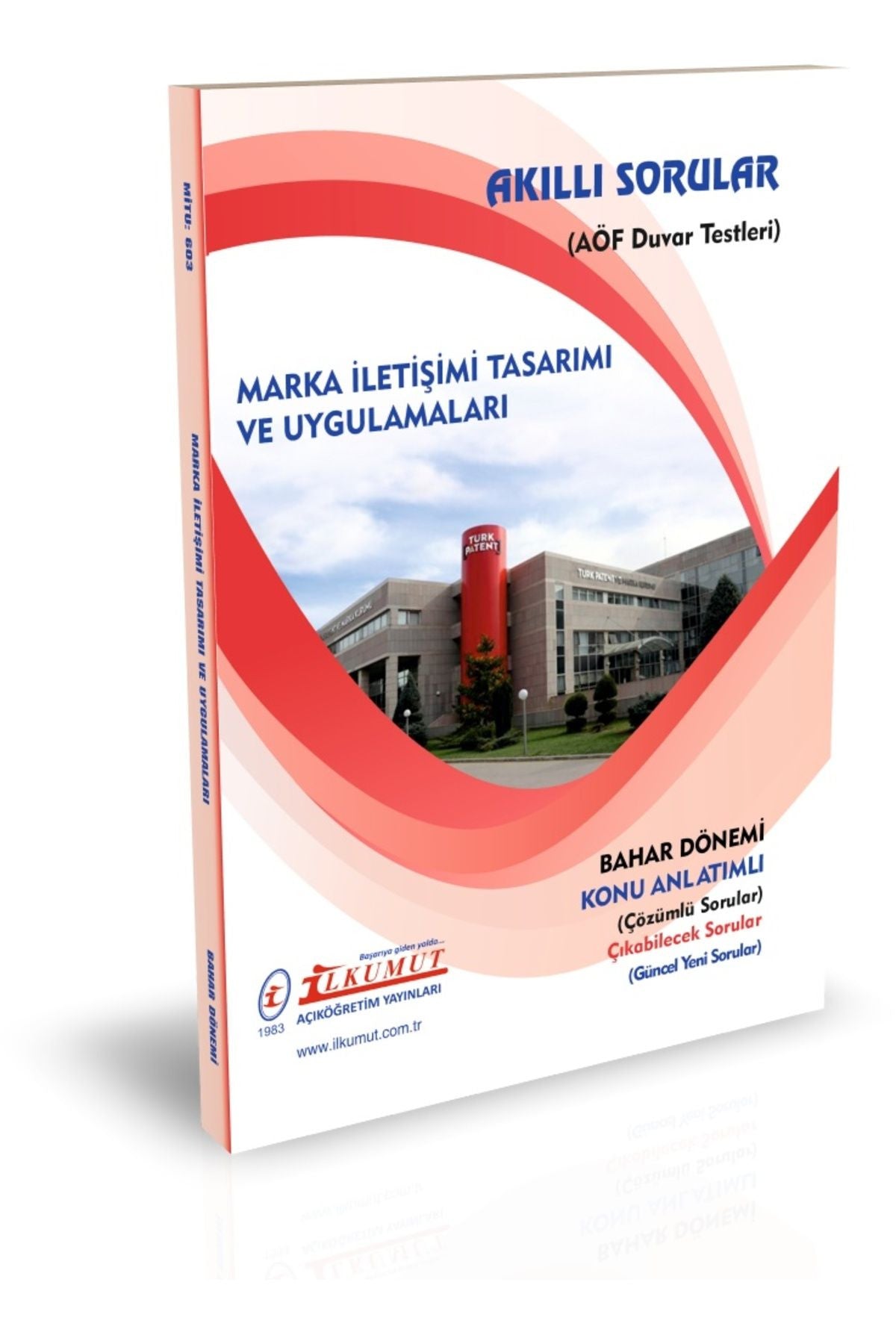 İlkumut Yayınları - Marka İletişimi Tasarımı ve Uygulamaları - (Konu Anlatımlı ve Çözümlü Sorular) kitap kapağı
