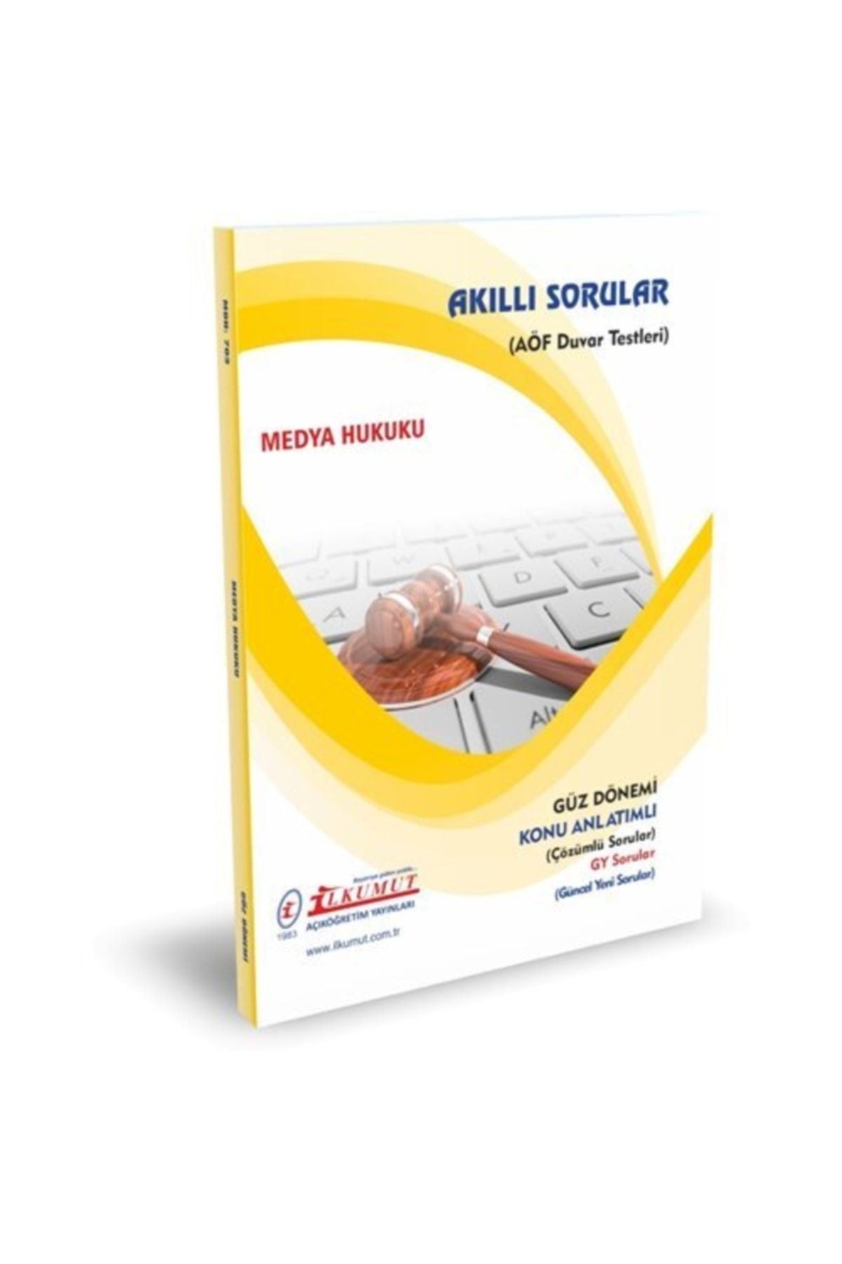 İlkumut Yayınları - Medya Hukuku - (Konu Anlatımlı ve Çözümlü Sorular) kitap kapağı