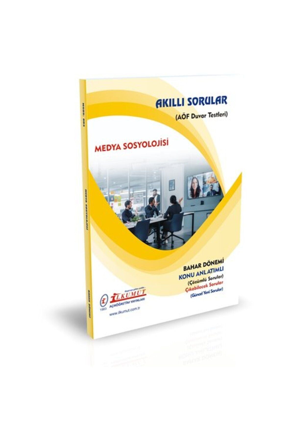 İlkumut Yayınları - Medya Sosyolojisi - (Konu Anlatımlı ve Çözümlü Sorular) kitap kapağı