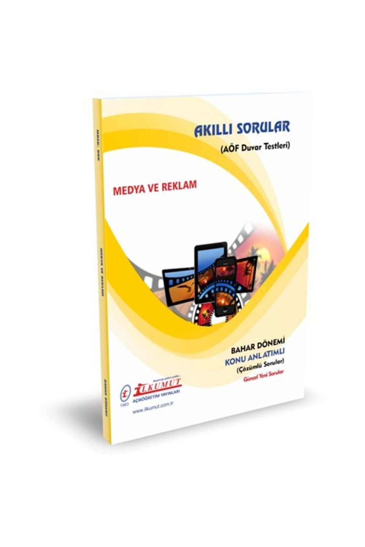 İlkumut Yayınları - Medya ve Reklam - (Konu Anlatımlı ve Çözümlü Sorular) kitap kapağı
