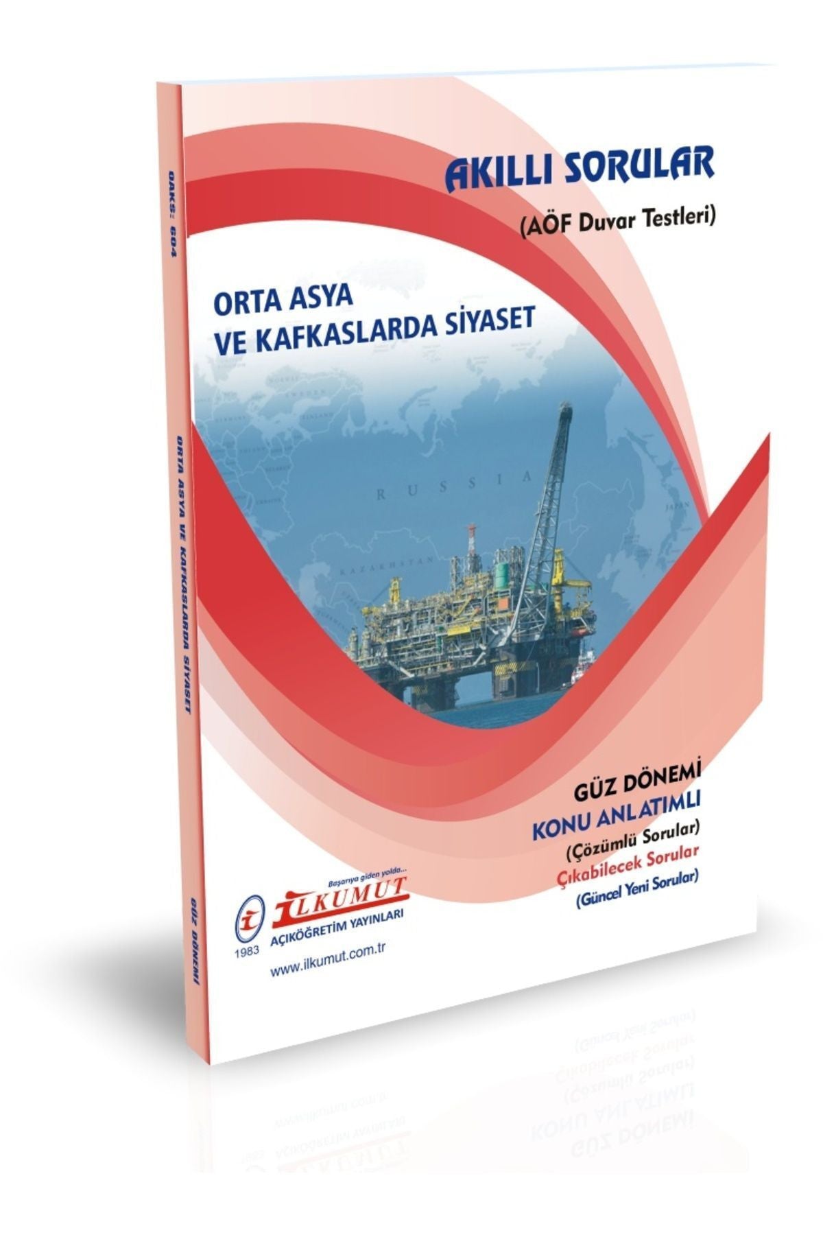 İlkumut Yayınları - Orta Asya ve Kafkaslarda Siyaset - (Konu Anlatımlı ve Çözümlü Sorular) kitap kapağı