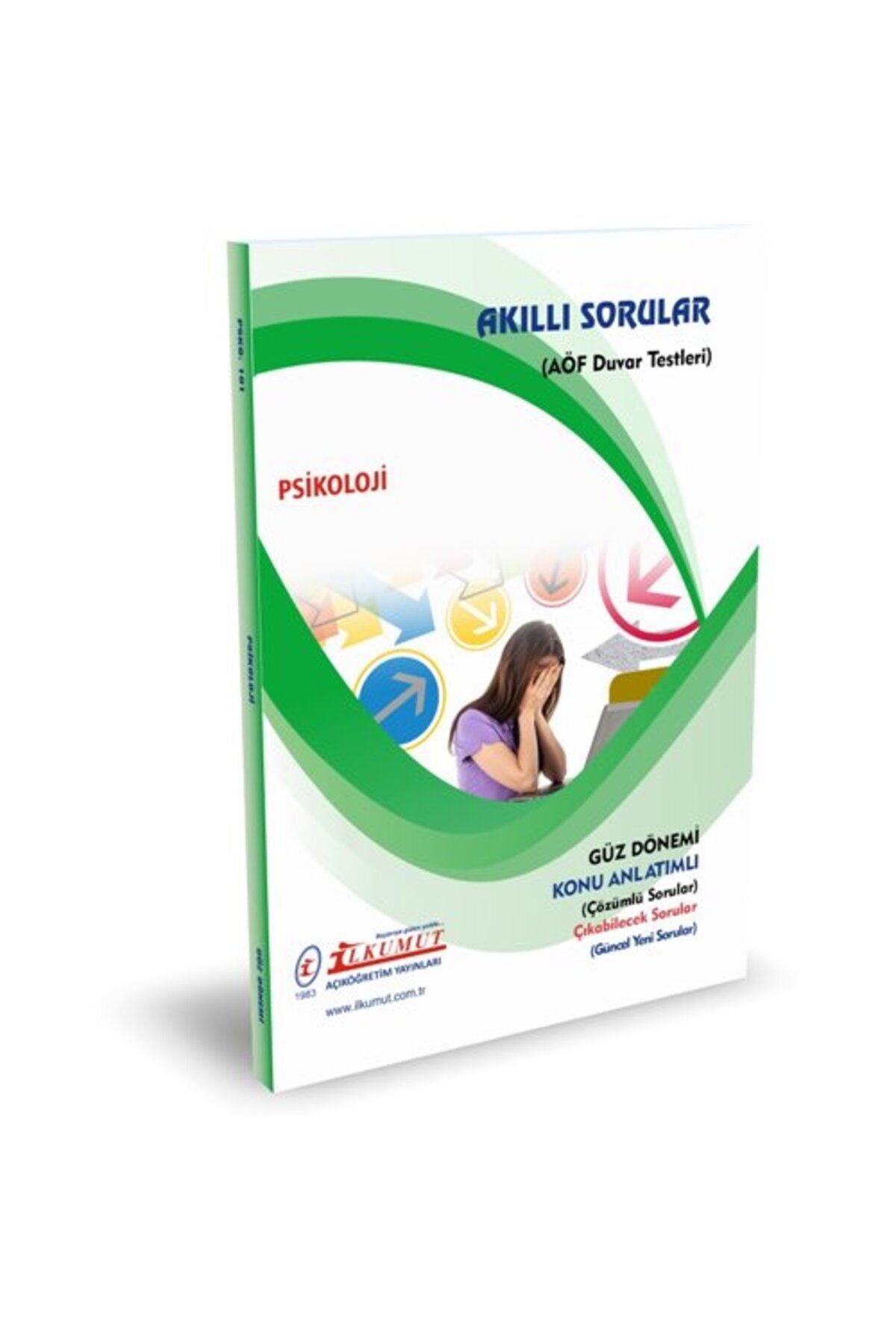 İlkumut Yayınları - Psikoloji - (Konu Anlatımlı ve Çözümlü Sorular) kitap kapağı