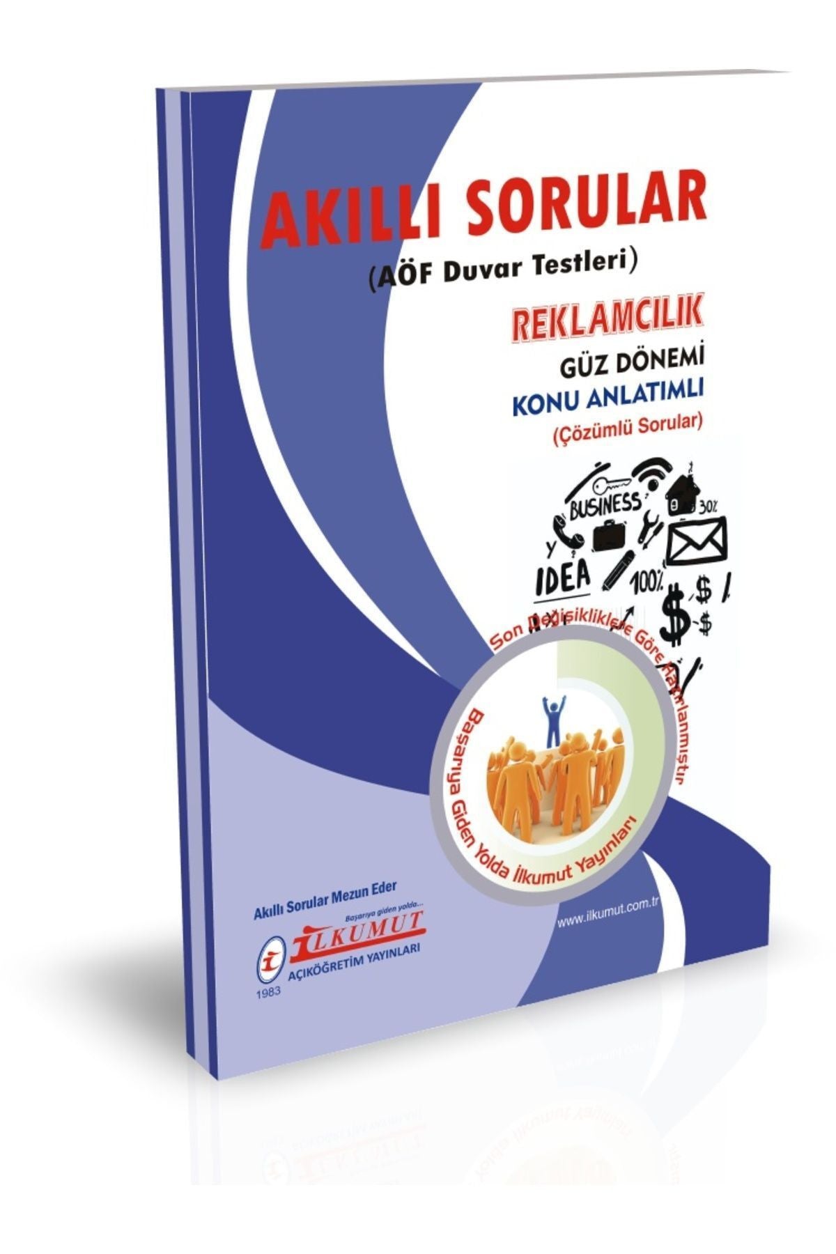 İlkumut Yayınları - Reklamcılık - (Konu Anlatımlı ve Çözümlü Sorular) kitap kapağı
