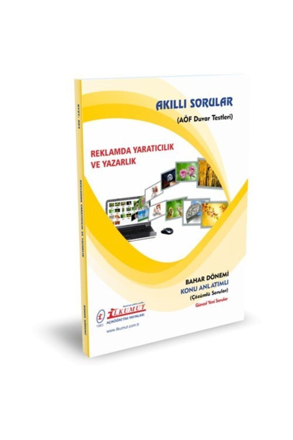 İlkumut Yayınları - Reklamda Yaratıcılık ve Yazarlık - (Konu Anlatımlı ve Çözümlü Sorular) kitap kapağı