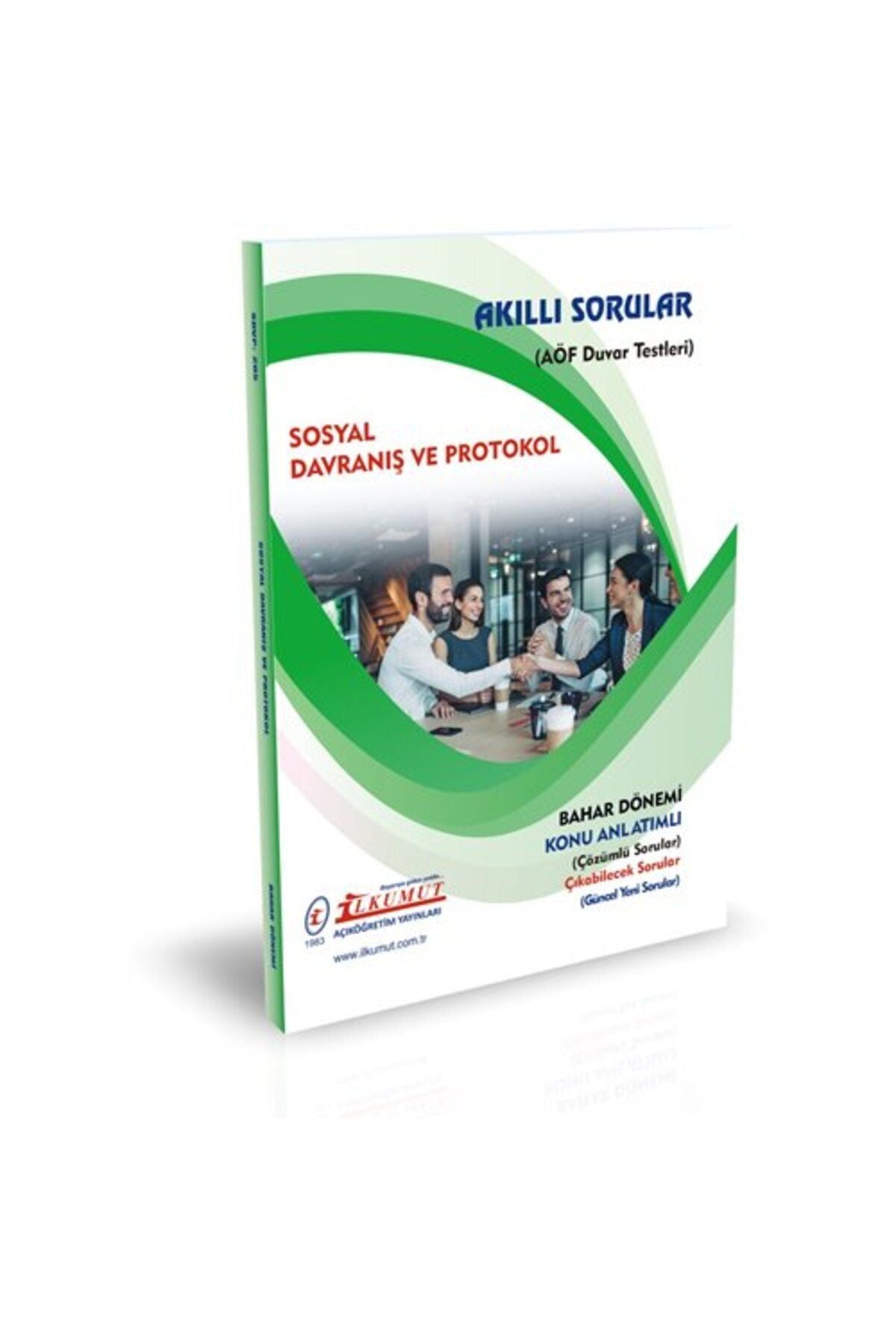 İlkumut Yayınları - Sosyal Davranış ve Protokol - (Konu Anlatımlı ve Çözümlü Sorular) kitap kapağı