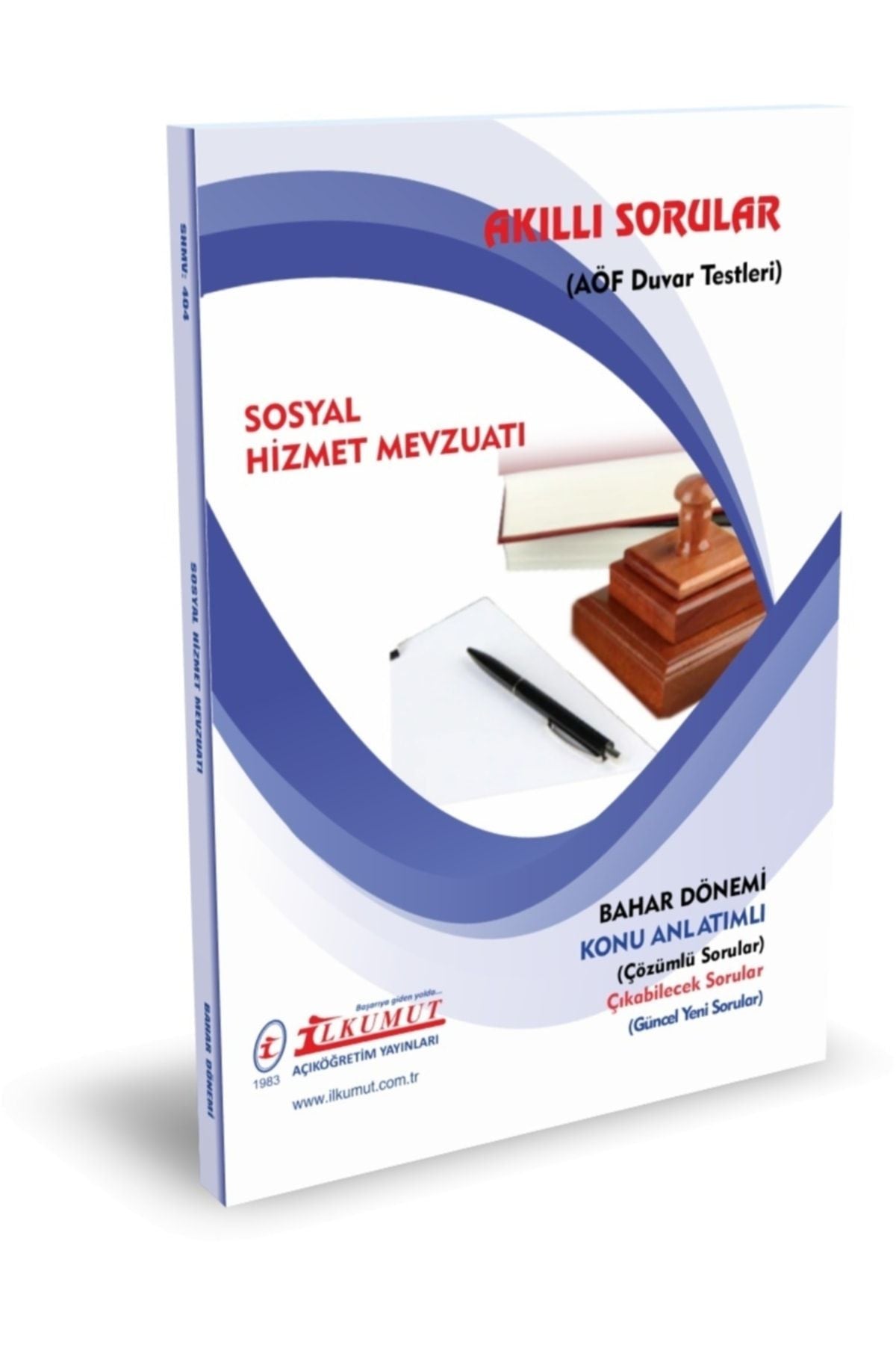 İlkumut Yayınları - Sosyal Hizmet Mevzuatı - (Konu Anlatımlı ve Çözümlü Sorular) kitap kapağı