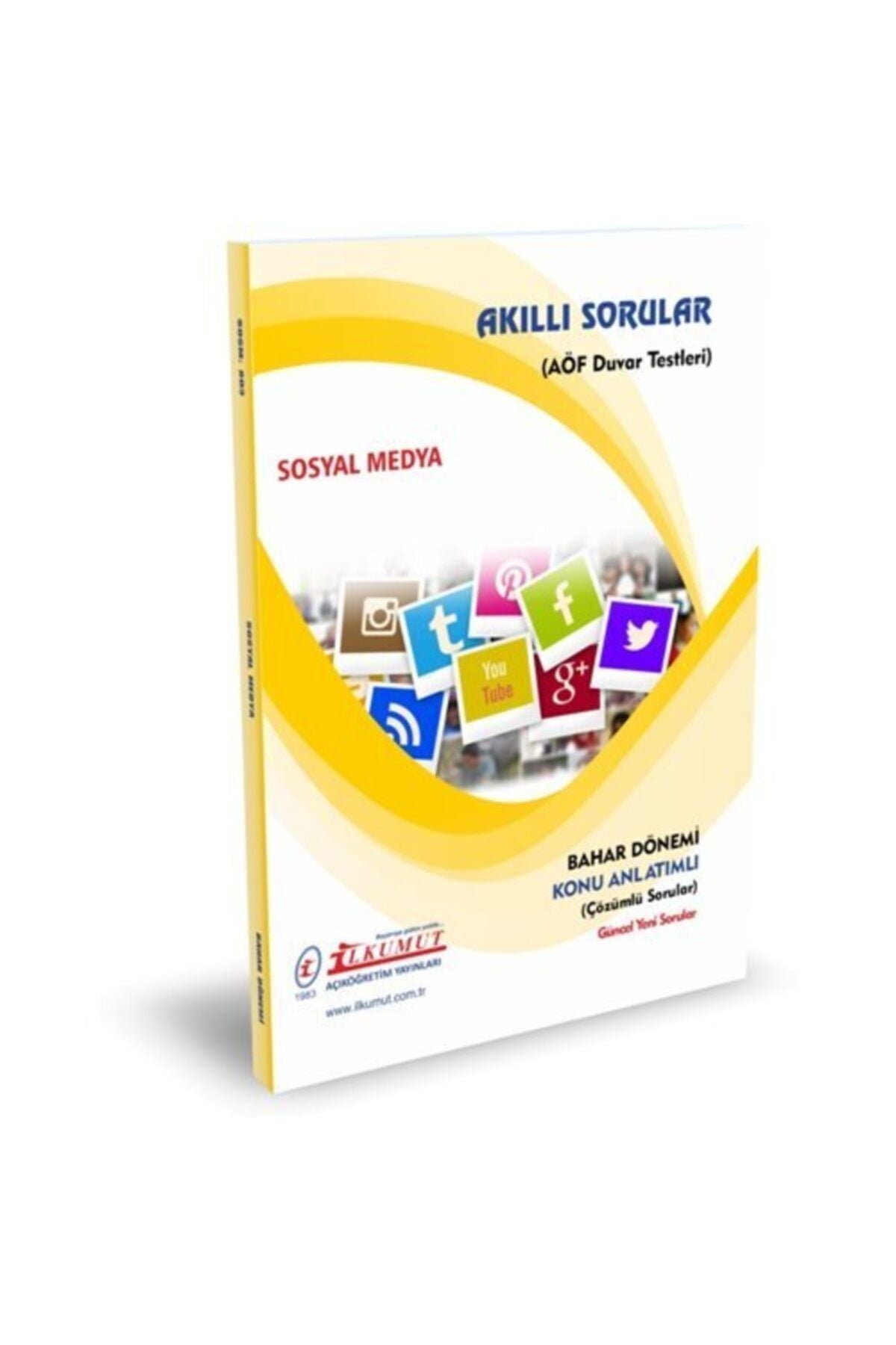 İlkumut Yayınları - Sosyal Medya - (Konu Anlatımlı ve Çözümlü Sorular) kitap kapağı