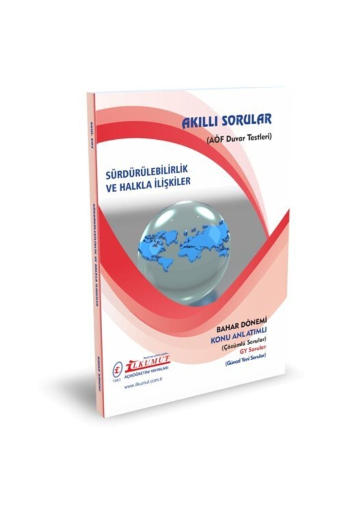 İlkumut Yayınları - Sürdürülebilirlik ve Halkla İlişkiler (Konu Anlatımlı ve Çözümlü Sorular) kitap kapağı