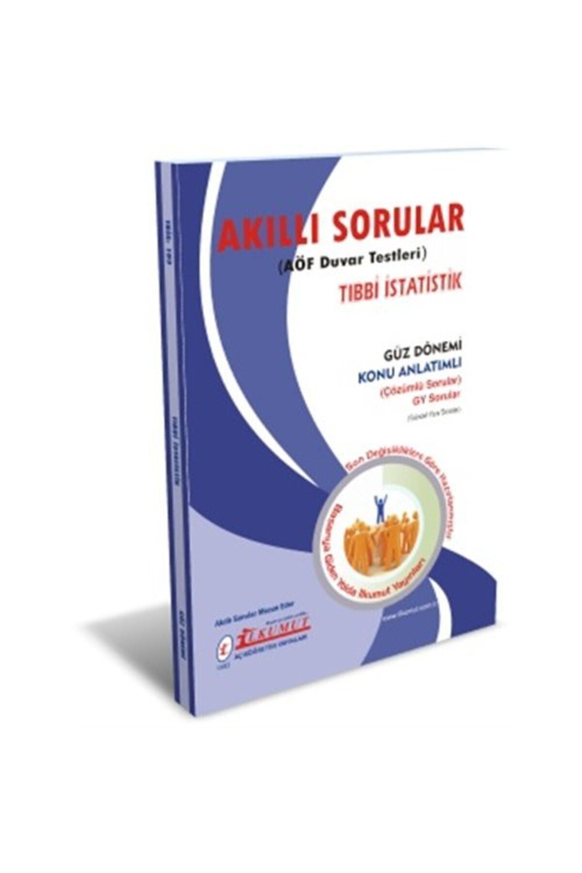 İlkumut Yayınları - Tıbbi İstatistik - (Konu Anlatımlı ve Çözümlü Sorular) kitap kapağı