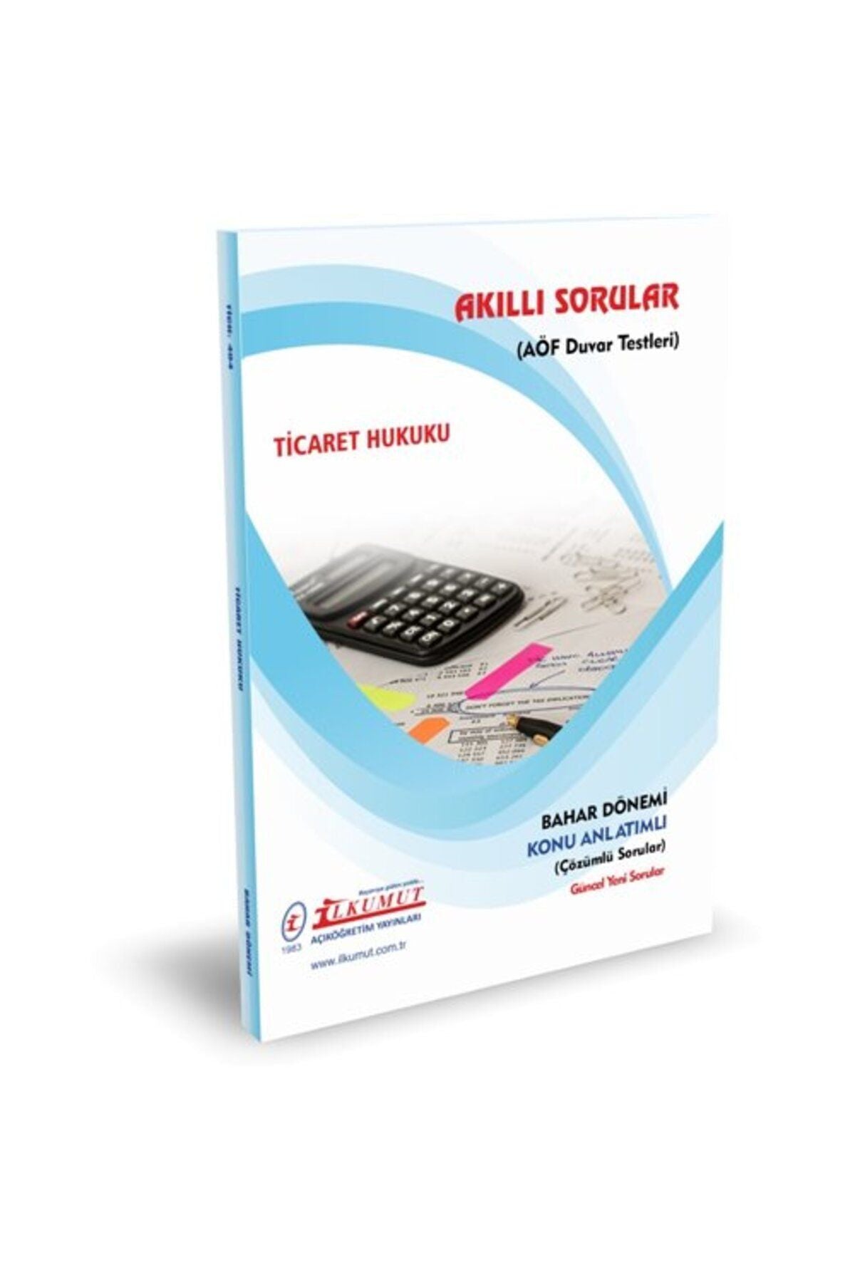 İlkumut Yayınları - Ticaret Hukuku - (Konu Anlatımlı ve Çözümlü Sorular) kitap kapağı