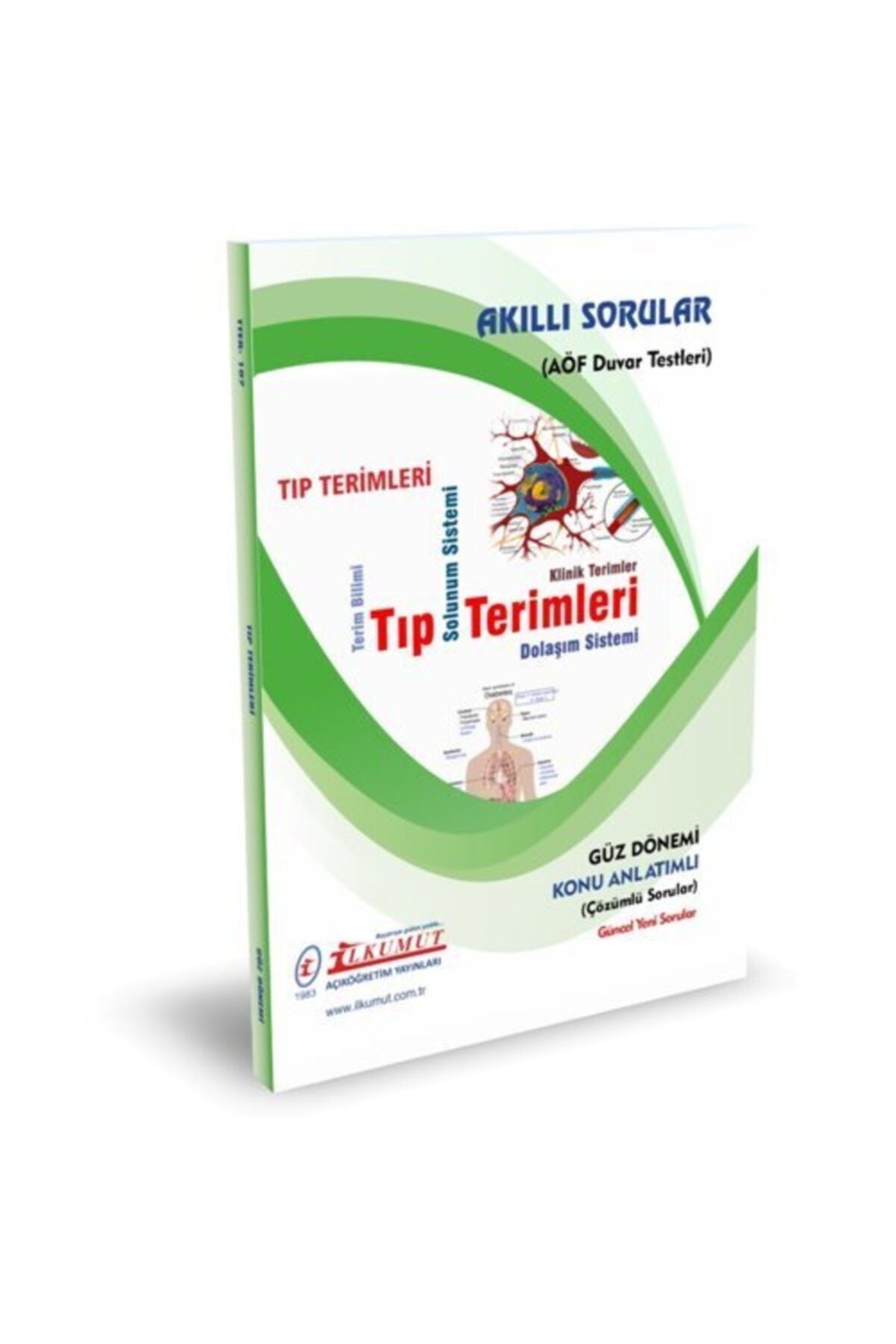 İlkumut Yayınları - Tıp Terimleri - (Konu Anlatımlı ve Çözümlü Sorular) kitap kapağı