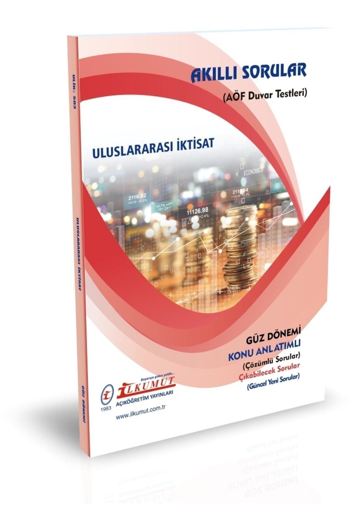 İlkumut Yayınları - Uluslararası İktisat (Konu Anlatımlı ve Çözümlü Sorular) kitap kapağı