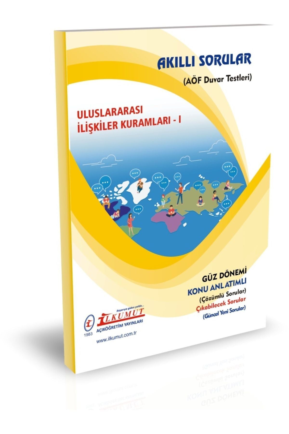 İlkumut Yayınları - Uluslararası İlişkiler Kuramları - I (Konu Anlatımlı ve Çözümlü Sorular) kitap kapağı