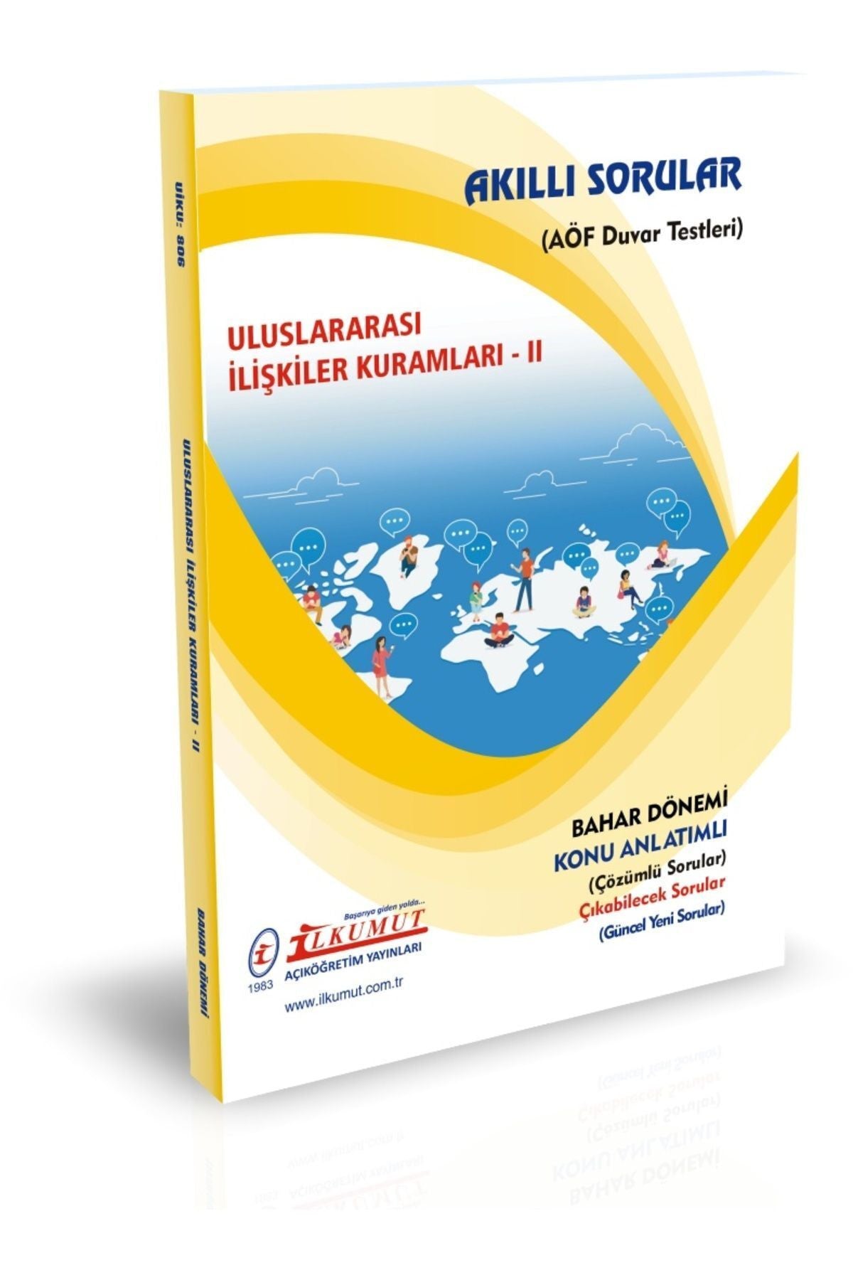 İlkumut Yayınları - Uluslararası İlişkiler Kuramları - II - (Konu Anlatımlı ve Çözümlü Sorular) kitap kapağı