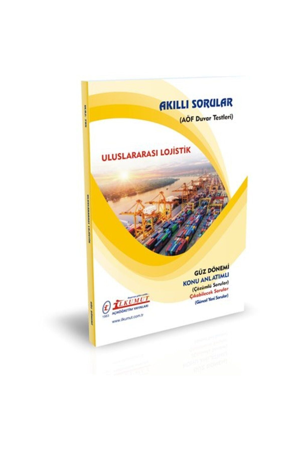 İlkumut Yayınları - Uluslararası Lojistik - (Konu Anlatımlı ve Çözümlü Sorular) kitap kapağı