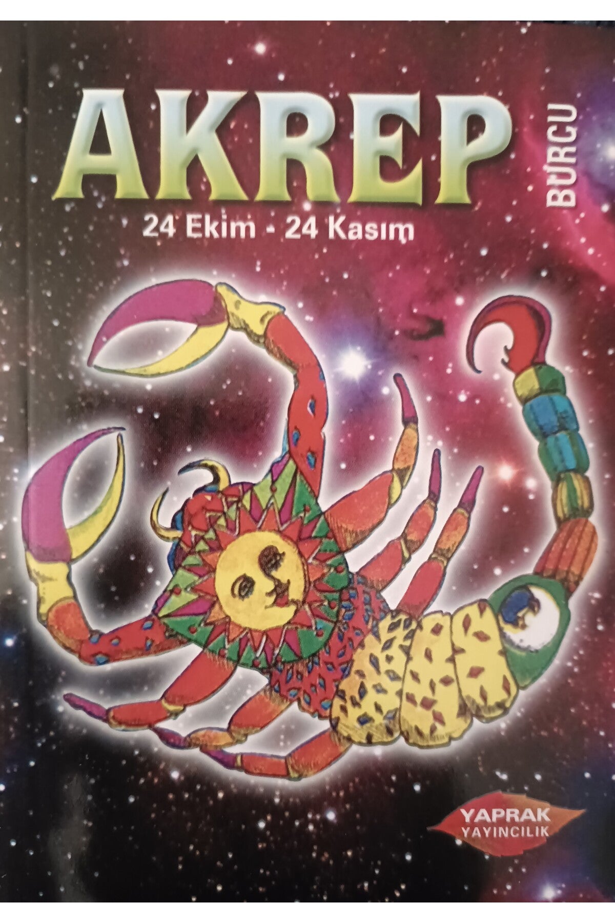 Akrep Burcu 24 Ekim-24 Kasım (Cep Boy) kitap kapağı