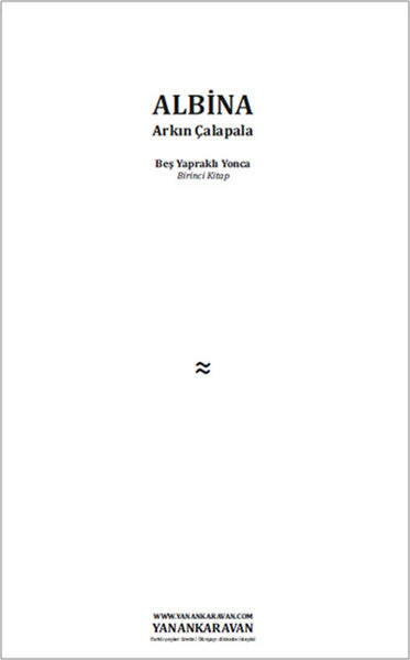 Albina - Arkın Çalapala kitap kapağı