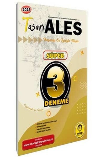 ALES Çözümlü Süper 3 Deneme - Özgen Bulut kitap kapağı