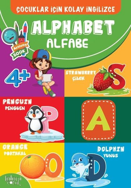 Alphabet-Çocuklar İçin Kolay İngilizce - Kolektif kitap kapağı