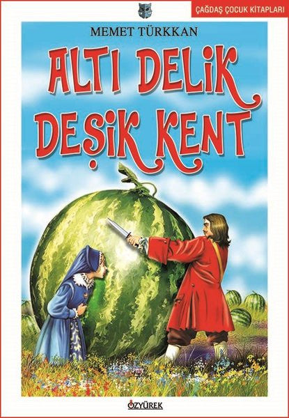 Altı Delik Deşik Kent - Mehmet Türkkan kitap kapağı