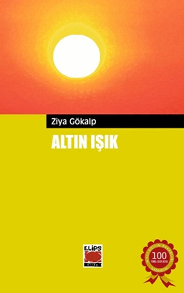 Elips Kitapları Altın Işık - Ziya Gökalp kitap kapağı