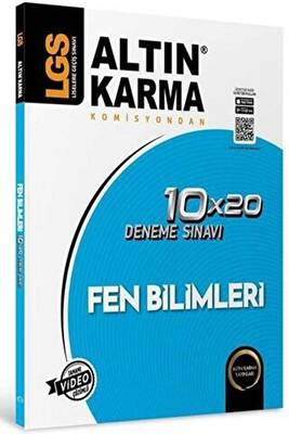 AltınKarma LGS Fen Bilimleri 10x25 Deneme - Kolektif kitap kapağı