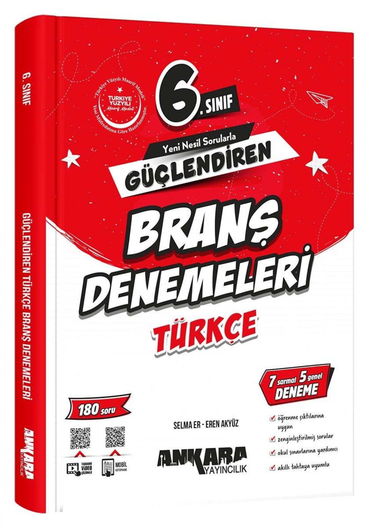 Ankara 2026 6. Sınıf Türkçe Branş Denemesi Güncel Müfredat kitap kapağı