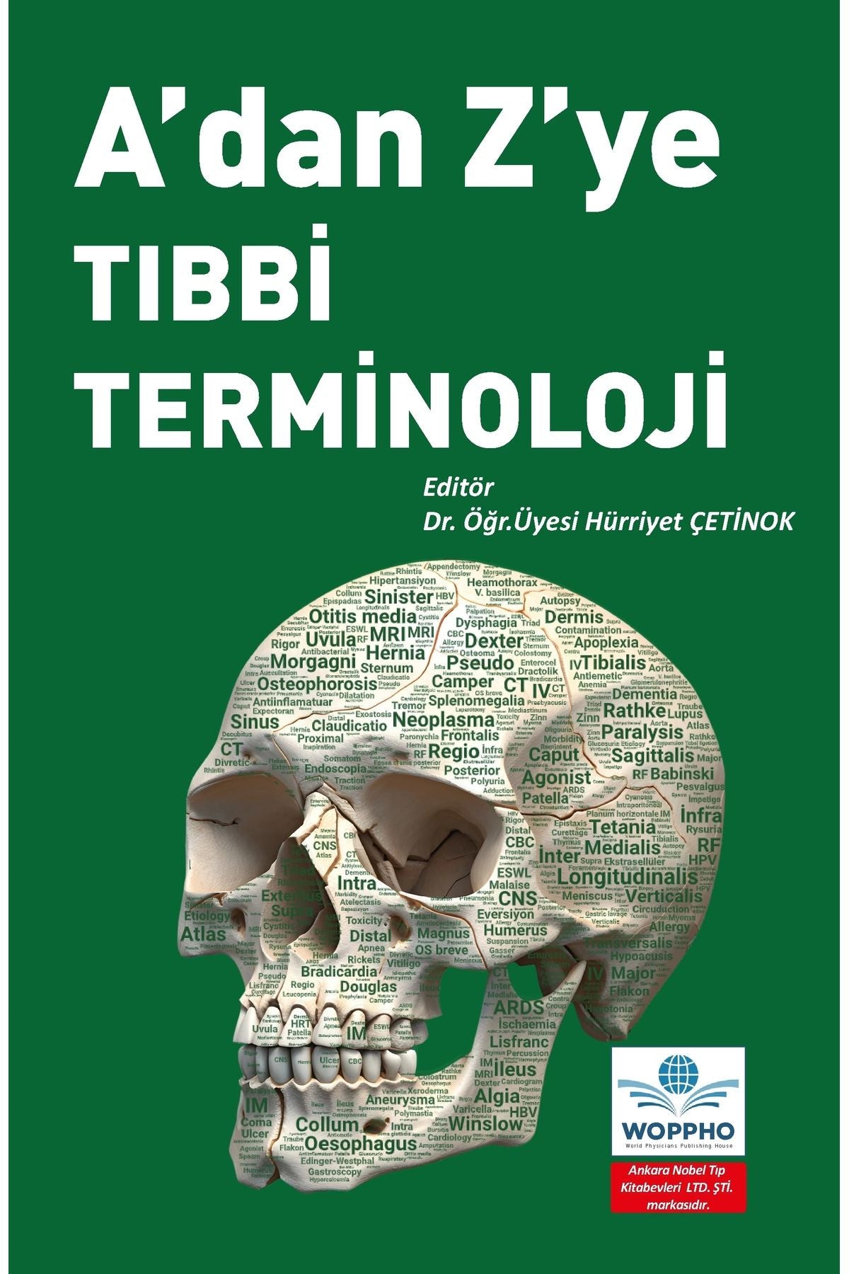 A'Dan Z'Ye Tıbbi Terminoloji kitap kapağı