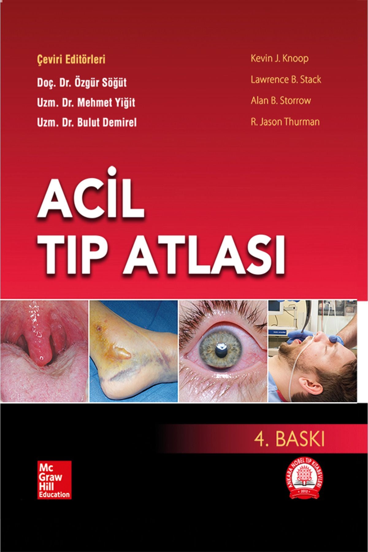 Acil Tıp Atlası kitap kapağı