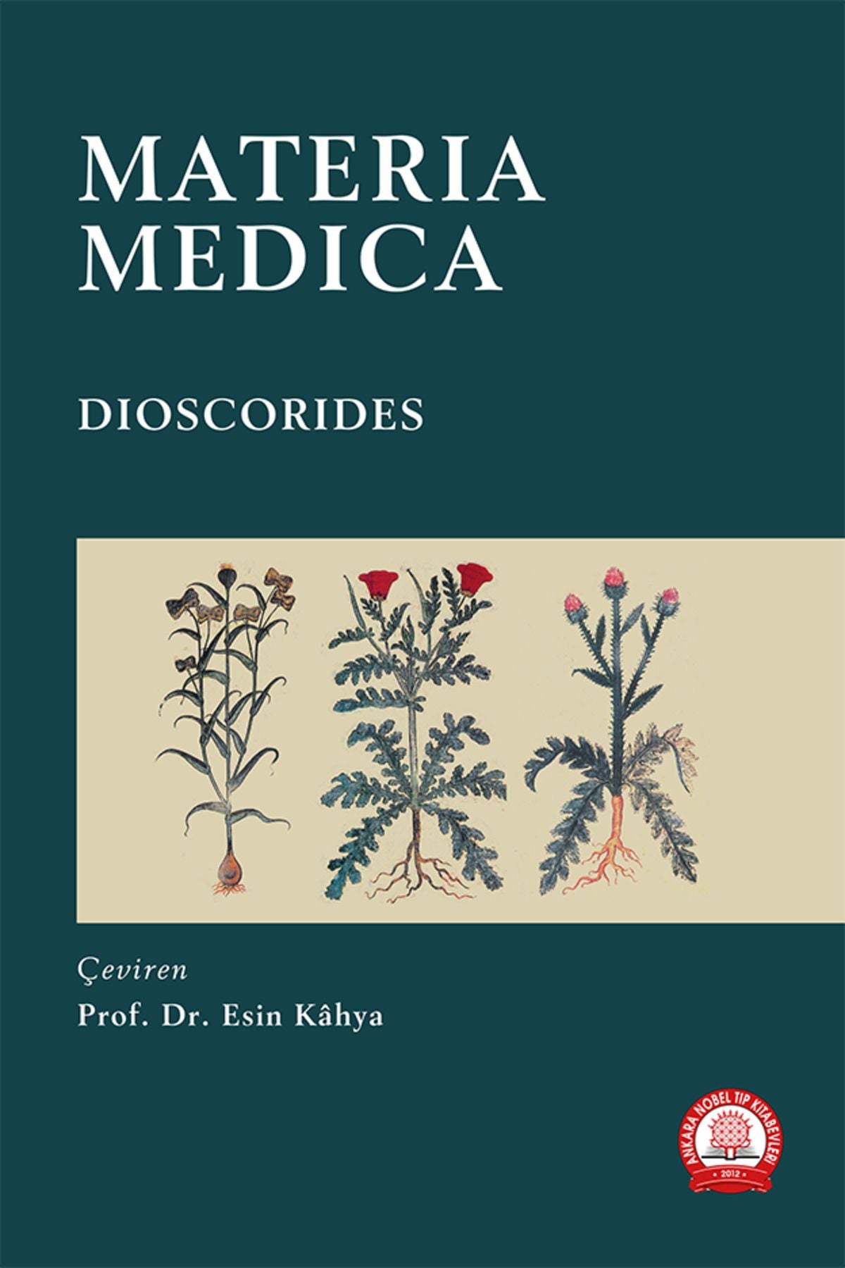 Materia Medica Dios Corides kitap kapağı