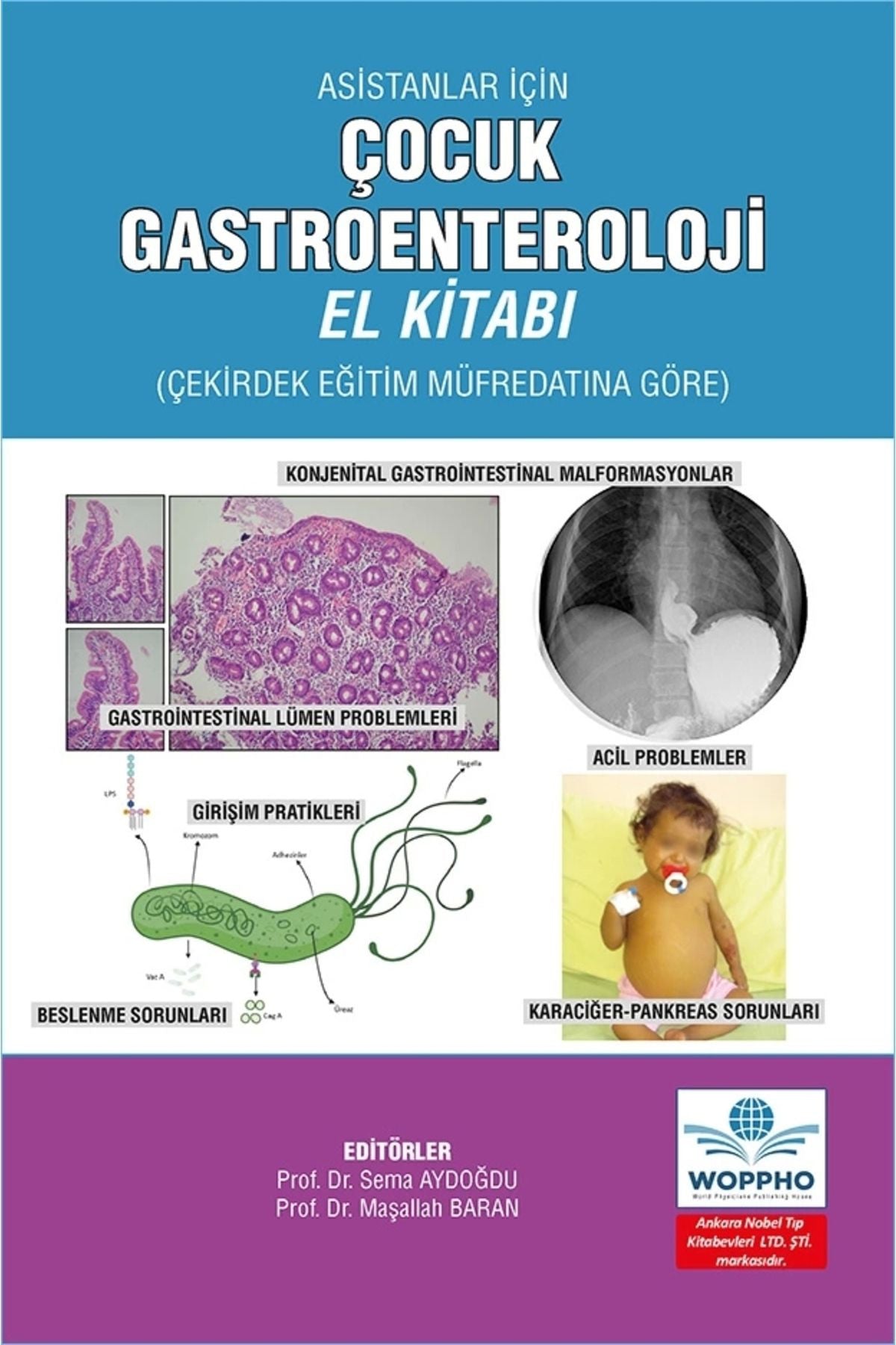 Asistanlar İçin Çocuk Gastroenteroloji El Kitabı kitap kapağı