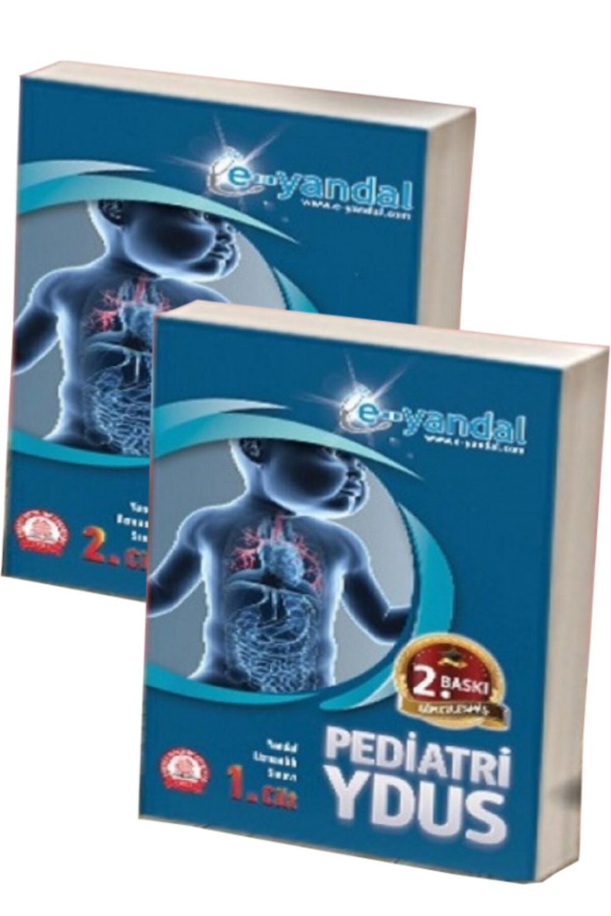 E- Yandal Pediatri Ydus Uzmanlık Sınavı Cilt-1-2 kitap kapağı