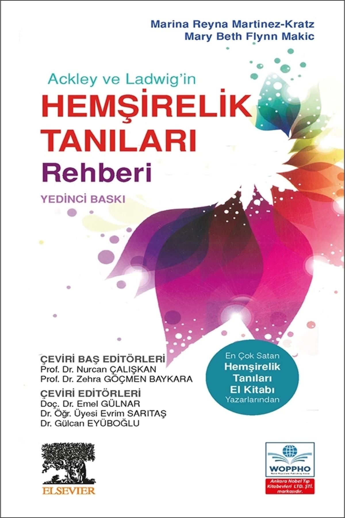 Hemşirelik Tanıları Rehberi kitap kapağı