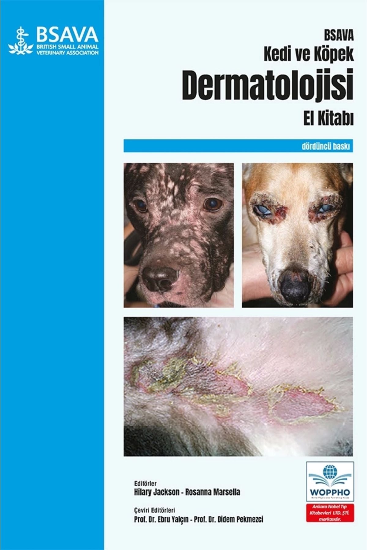 Köpek Ve Kedi Dermatolojisi El Kitabı kitap kapağı
