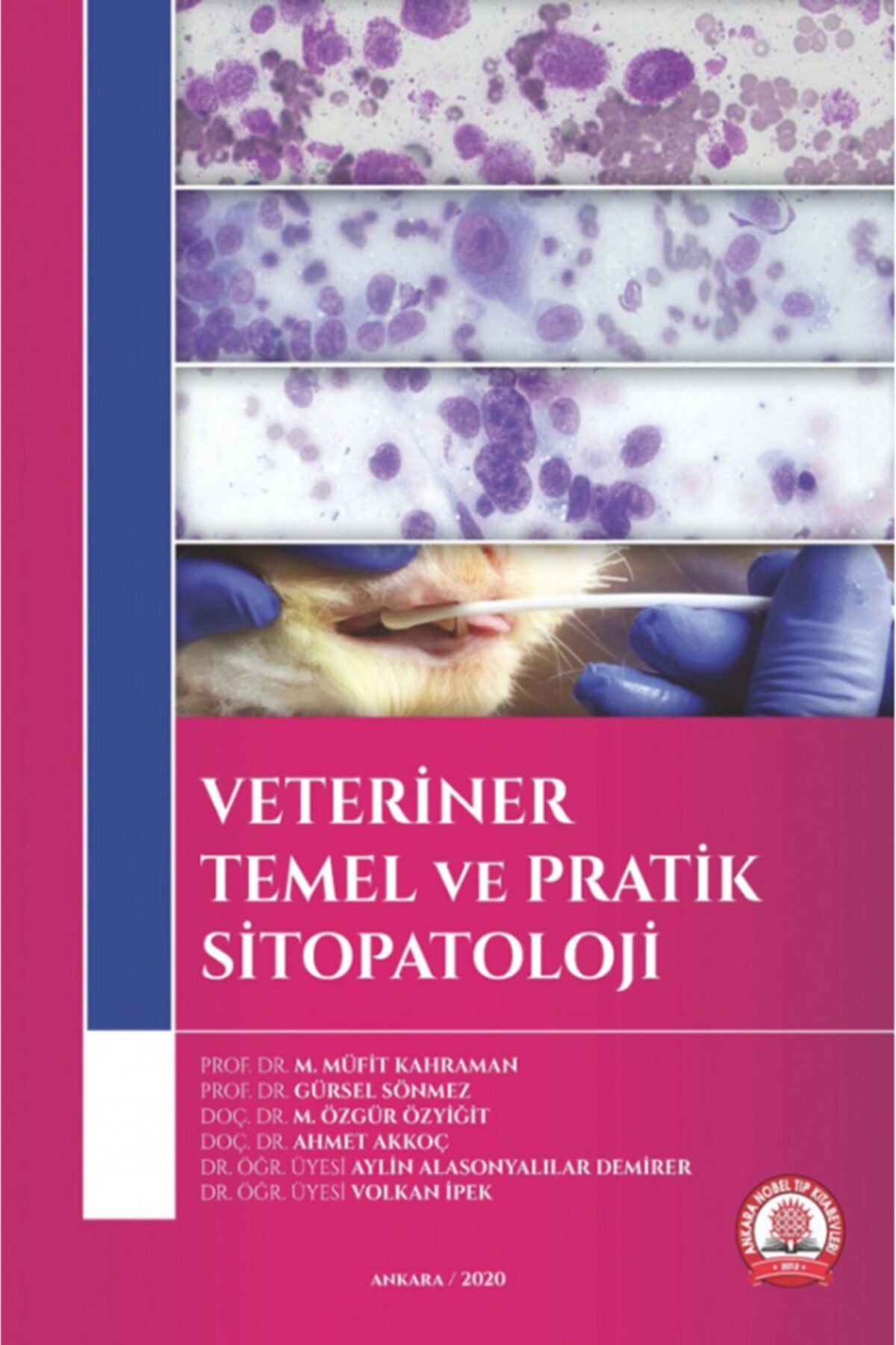 Veteriner Temel Ve Pratik Sitopatoloji kitap kapağı