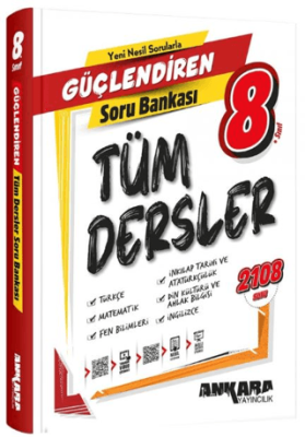 8. Sınıf Güçlendiren Tüm Dersler Soru Bankası (Video Çözümlü) - Kolektif kitap kapağı